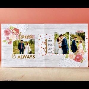 Cut Above Layout Kit - Forever and Always